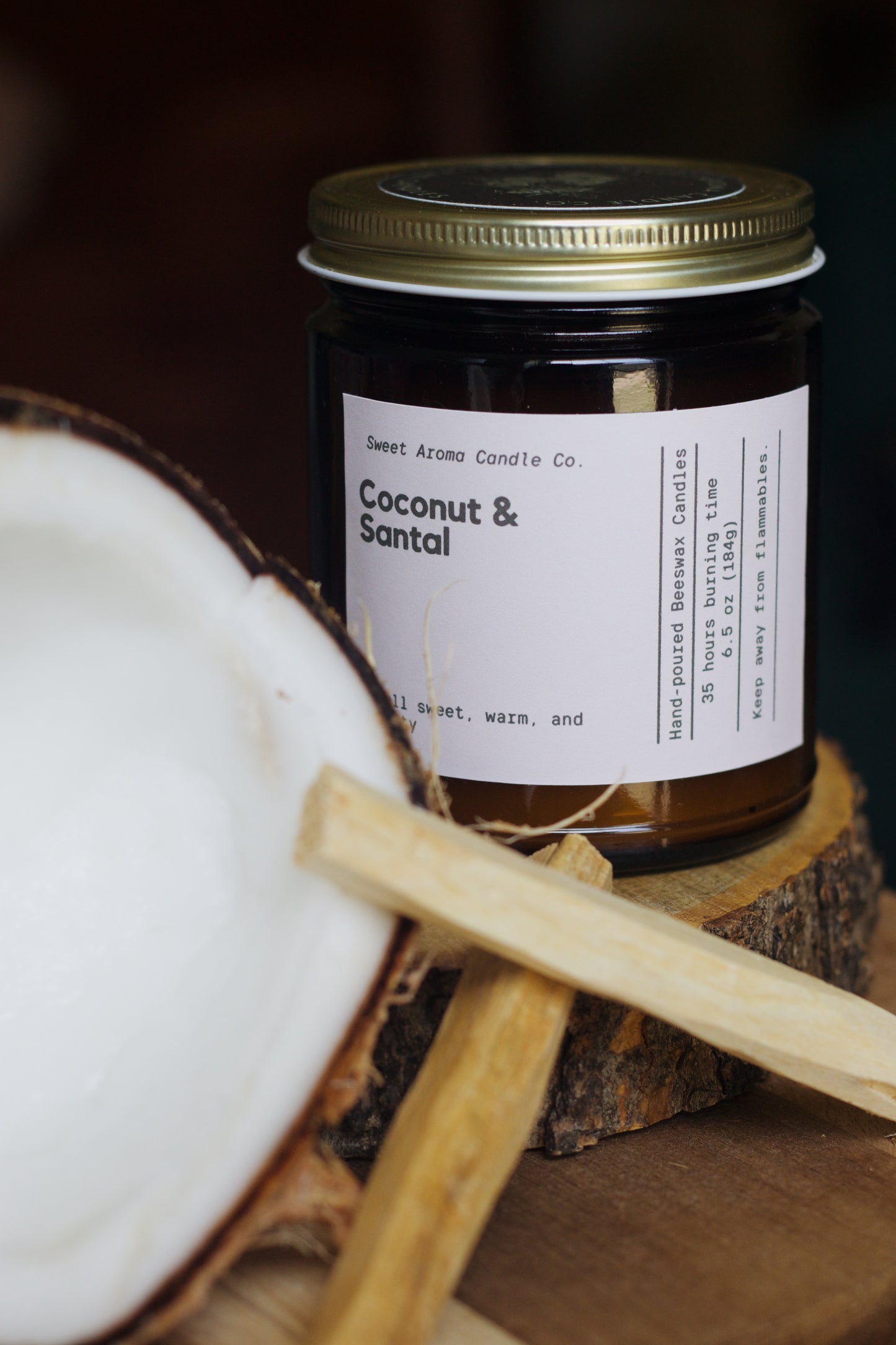 Coconut & Santal 6.5 oz