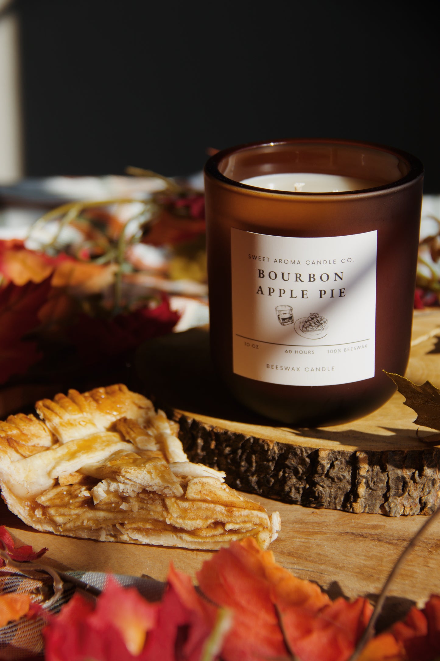 Bourbon Apple Pie 10 oz